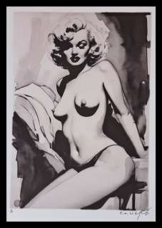 Marilyn Monroe - watercolor edition by Emma Wildfang - Large size | Catawiki