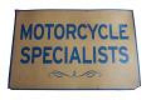 Sons of Anarchy - Lot 2078 - Teller-Morrow Motorcycle Specialists Sign