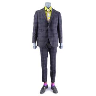 Better Call Saul - Lot 160 - Saul Goodman (as played by Bob Odenkirk) Acker Eviction Suit with Bright Green Button-Up Shirt