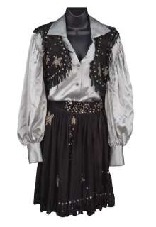 Lot 109 - Marlene Dietrich vest,skirt & blouse Destry Rides Again