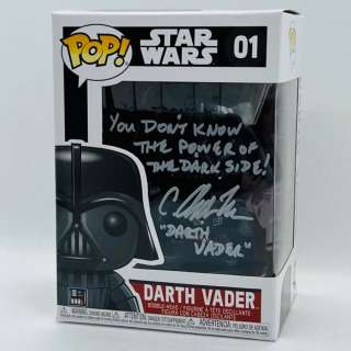 Star Wars - Signed by C Andrew Nelson (Darth Vader) | Catawiki