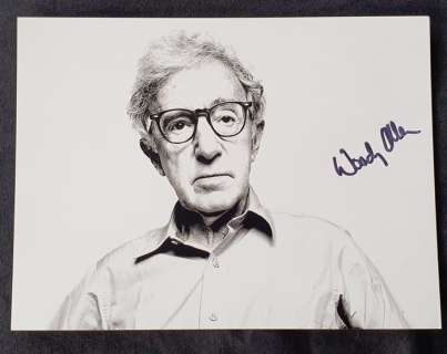 Woody Allen Autograph: Everything you always wanted to know about Sex, Manhattan Murder, Annie Hall - Woody Allen