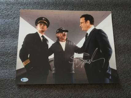 Catch Me if You Can, Behind the scenes Photo - Signed by Steven Spielberg - with Beckett COA G53744 | Catawiki