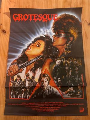 Linda Blair - GROTESQUE. / 1988 | Catawiki