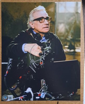 Goodfellas, Taxi Driver, The Wolf of Wall Street - Martin Scorsese (Director) , signed, Beckett COA