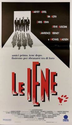 Poster - Italian locandina - Quentin Tarantino - 1992 - Harvey Keitel - Steve Buscemi - Tim Roth - - Le Iene - Reservoir Dogs | Catawiki
