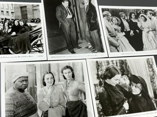 Vintage Lobby Card Set (5 cards) – MGM / Selznick – USA - Gone With the Wind (1939) | Catawiki