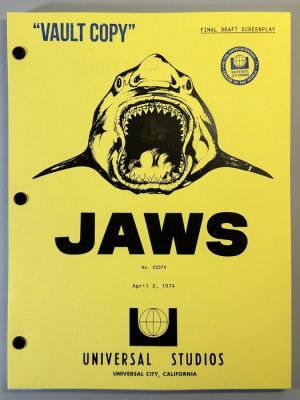 Jaws (1975) - Final Draft Screenplay - Universal Studios | Catawiki