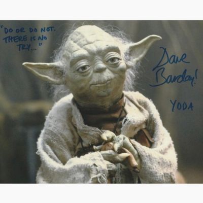 Star Wars Episode V: The Empire Strikes Back - Signed by Dave Barclay (Yoda) | Catawiki
