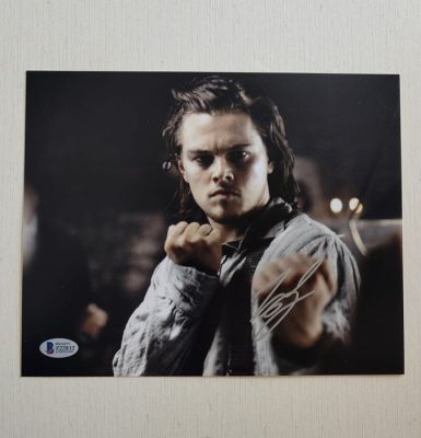 Gangs of New York - Leonardo DiCaprio (Amsterdam Vallon) - Signed 8x10" Photo - Beckett COA | Catawiki