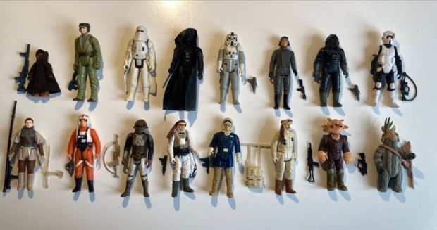 Star Wars Episode VI: Return of the Jedi, Star Wars Episode V: The Empire Strikes Back, Star Wars Episode VIII: The Last Jedi, Star Wars Episode IV: A New Hope - Kenner | Catawiki