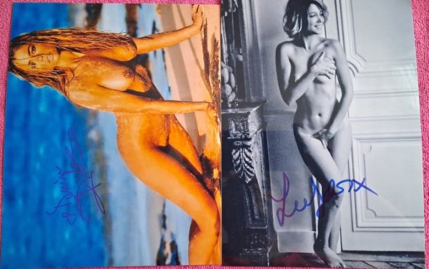James Bond 007: Spectre, James Bond 007: The World is Not Enough - Lea Seydoux & Denise Rixhards Bond Girls Nude Autograph | Catawiki