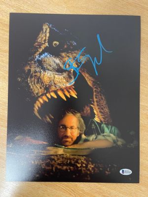 Jurassic Park - Steven Spielberg Signed (35.6 × 27.9 cm) Photo – Beckett BAS COA | Catawiki