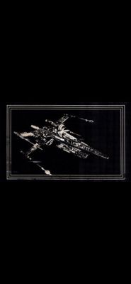 Lot of 2 - Artworks, Framed - X-Wing & AT-AT - with COA, signed by Artist - Star Wars | Catawiki