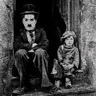 Crypto Chaplin - Le kid II- Format XL 60x60 - Bruce Lee | Catawiki