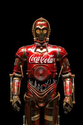 Artxlife - C-3PO Starwars Red Coke | Catawiki