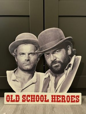 Bud Spencer and Terence Hill - Sign - Metal | Catawiki
