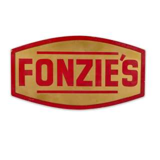 Fonzie Auto Repair Shop Sign from Happy Days | Studio Auctions