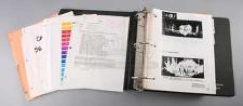 DRAGONHEART - Lot 23 - Three Printed Storyboard Binders