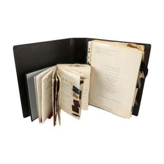 THE PRINCESS BRIDE (1987) - Lot 1479 - Annotated Costume Script, Notebook, Storyboards and Swatches