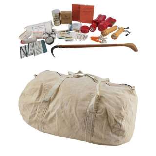 LIFE OF PI (2012) - Lot #1090 : Lifeboat Survival Kit Duffel Bag with Accessories