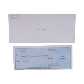 Wolf of Wall Street, the (2013) | Jordan Belfort’s (DiCaprio) $72,000 Paycheck | Propstore