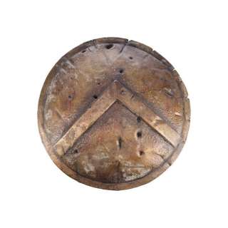 300 (2006) - Lot #1 : Dilios‘ (David Wenham) Screen-Matched Spartan Shield