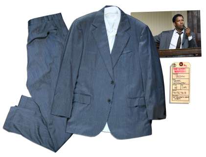 Denzel Washington Screen-Worn Suit From Inspirational Drama ’’The Great Debaters’’ | Nate Sanders