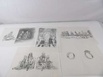 Mama Mia Original Storyboard Sketches | Eagles Corps International LLC