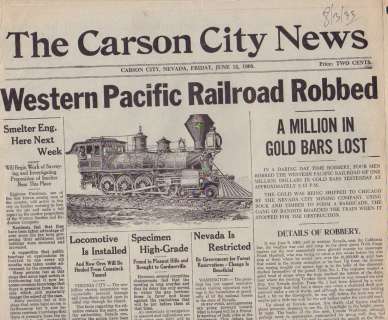 Lot 204 - City Slickers II prop newspaper