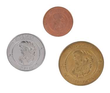 Three Gringotts Coins from the 1st Harry Potter Film. | Van Eaton Galleries