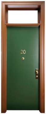 Friends (Tv Series, 1994-2004) | Monica Geller’s (Courteney Cox) Interactive Promotional Two-Sided Apartment Door | Propstore