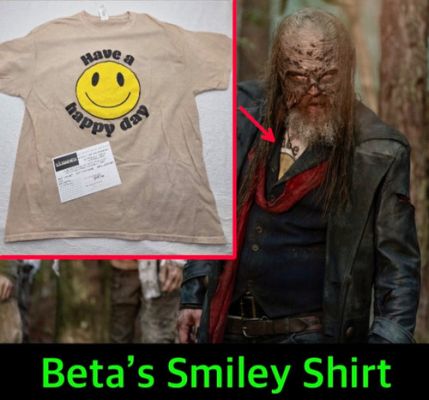 The Walking Dead Wardrobe Beta Shirt With Certificate of Authenticity (Box #668)