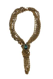 Lot 610 - MARILYN NASH: "MONSIEUR VERDOUX" FILM-WORN NECKLACE