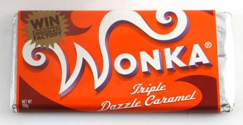 Charlie and The Chocolate Factory (2005) ’Triple Dazzle Caramel’ - Original production used Wonka… | Ewbank’s