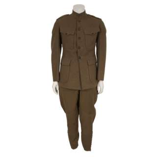 THE FIGHTING 69th - Jerry Plunkett (James Cagney) Olive Wool WWI Uniform