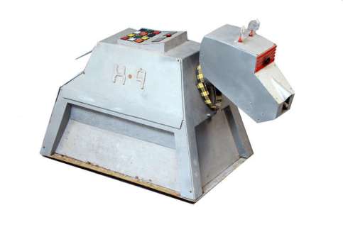 Lot 398 - Doctor Who - A period full size replica K-9, Doctor Who‘s robot dog companion, constructed of wood,…
