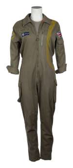 Lot 1023 - THE CLOVERFIELD PARADOX: GUGU MBATHA-RAW "HAMILTON" SPACE JUMPSUIT, WEAPON, AND FIRE EXTINGUISHER (WITH DVD)