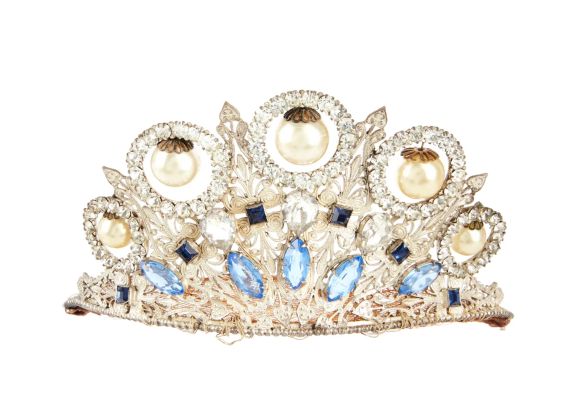 Michelle Fairley - Lot #438 - Tiara from "Queen Charlotte: A Bridgerton Story" by Joseff