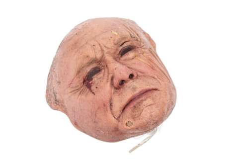 Lot 188 - Iron Man 2 | Mickey Rourke "Whiplash / Ivan Vanko" Prosthetic Mask Prop (With DVD)