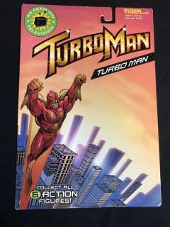 Lot 109 - Jingle All the Way (1996) - Turbo Man Action Figure Screen used Card Back