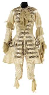 Elaborate ivory satin pageboy style outfit used in the "Pretty Girl" number from The Great Ziegfeld. | Profiles in History