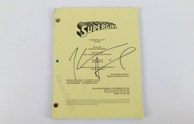 Supergirl Script - "Supergirl Lives" Episode 209 | Bodnars Auction