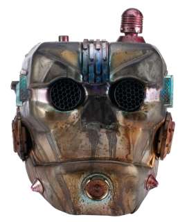 REAL STEEL (2011) - Lot #860 : Golden Background Robot Head