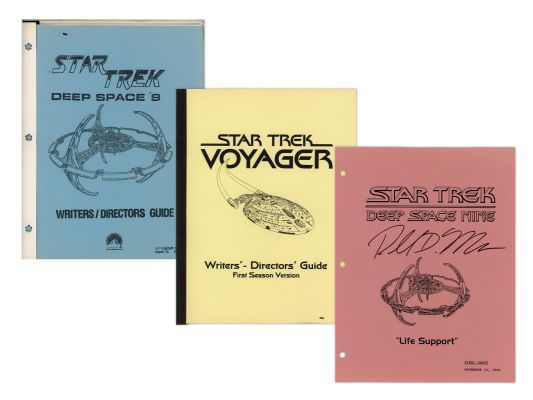 Lot 88 - Star Trek Scripts & Writer Documents Group | Weiss Auctions