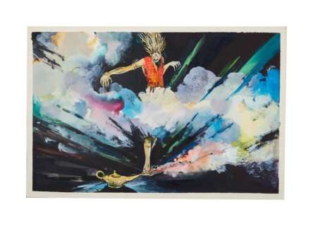 Lot 271 - Irwin Allen | "Aladdin" Original Pitch Art