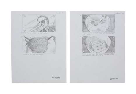 Austin Powers: International Man of Mystery | Four Scene #39 Storyboard Illustrations | Julien’s