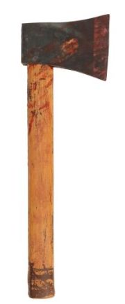 THE WALKING DEAD (T.V. SERIES, 2010-2022) - Lot #411 : Rick Grimes‘ (Andrew Lincoln) Bloodied Stunt Hatchet