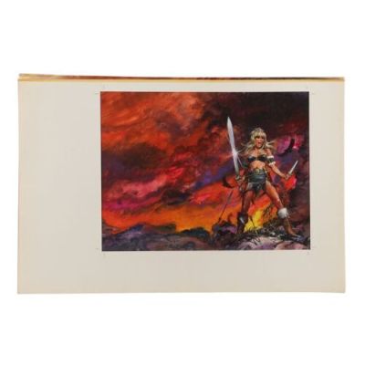Hundra (1983) | Lot 520 : The Brian Bysouth Collection: Original Final Packaging Artwork; 81.5 cm x 55.5 cm (32" x 22"), Brian Bysouth | Propstore