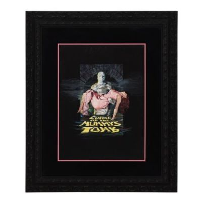 Curse of the Mummy’s Tomb, the (1964) | Lot 594 : Original VHS Cover Artwork; 81.5 cm x 67.5 cm x 2.5 cm (32" x 26.5" x 1"), Vic Fair | Propstore